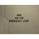 General Electric 4044 Emergency Light
