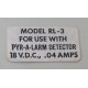 Pyrotronics RL-3 Remote Alarm Lamp RL3 - New No Box