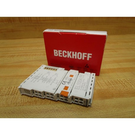 Beckhoff EL1004 4-Channel Digital Input Terminal
