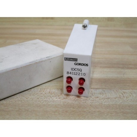 Crouzet Gordos IDC5Q IDC-5Q Input Module Relay 84112210