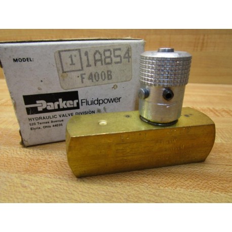 Parker F400B Flow Control Valve 1A854