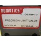 Numatics 01HA3-B Limit Valve O1HA3-B - Used