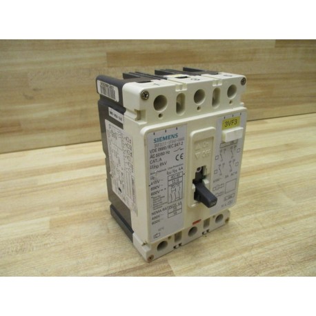 Siemens 3VF3111-1FS41-0AA0 100A Circuit Breaker 3VF31111FS410AA0 - Refurbished