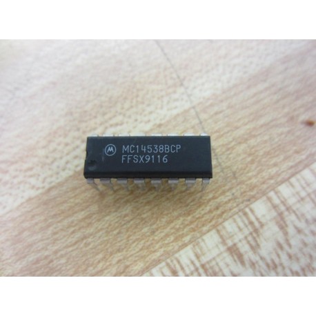 Motorola MC14538BCP Ic Chip (Pack of 2) - New No Box