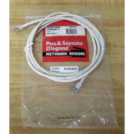 Pass & Seymour Legrand PSPC5E7 Patch Cord