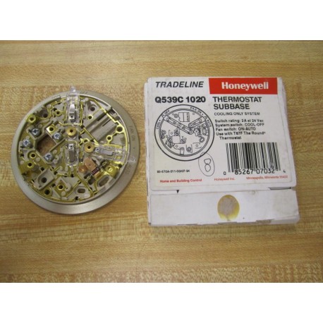 Honeywell Q539C-1020 Thermostat Subbase Q539C1020 (Pack of 11)