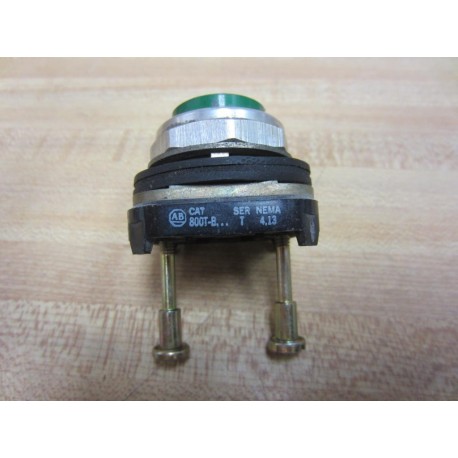 Allen Bradley 800T-B Push Button 800TB Green - Used