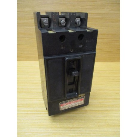 Westinghouse F3020 20A AB DE-ION Circuit Breaker - Used