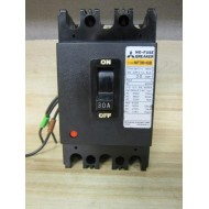 Mitsubishi NF 30-SB Circuit Breaker NF30SB 30A With Wires - Used