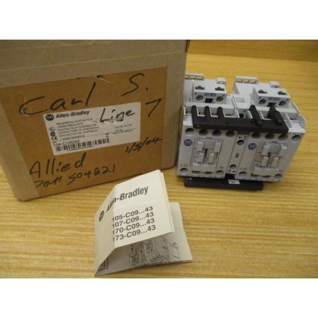 Allen Bradley 104-C12D22 Complete Device Starter 104C12D22 Series A