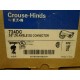 Crouse - Hinds 724DC Eaton 38" ZN Angle SQ Connector (Pack of 39)