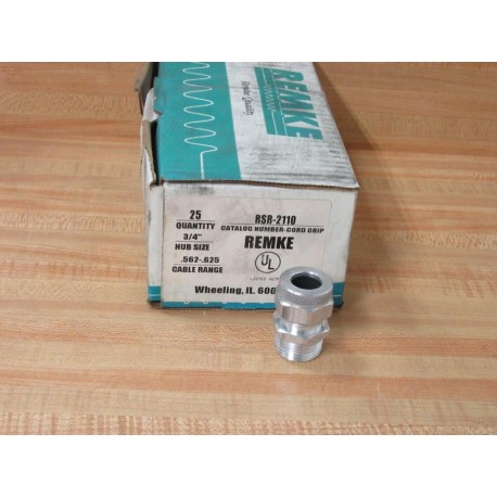 Remke RSR-2110 34" Cord Grip Connector RSR2110 (Pack of 25)