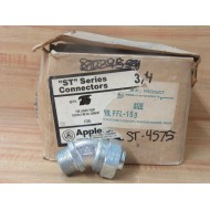 Appleton ST-4575 34" 45° Liquidtight Connector ST4575 (Pack of 26)