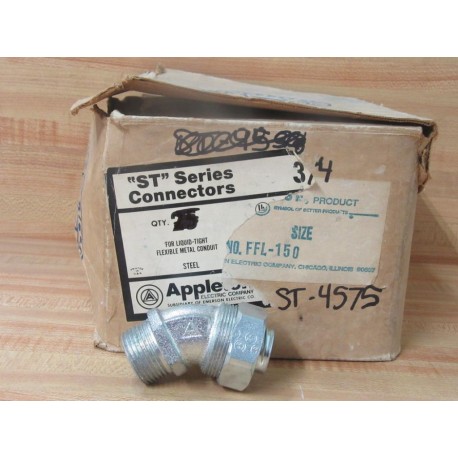 Appleton ST-4575 34" 45° Liquidtight Connector ST4575 (Pack of 26)