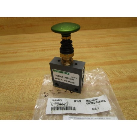 Numatics 01PBA4-2G Pushbutton Valve 01PBA42G