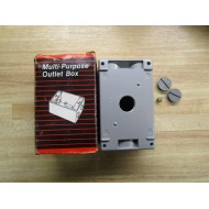 Hubbell B5-2 Outlet Box