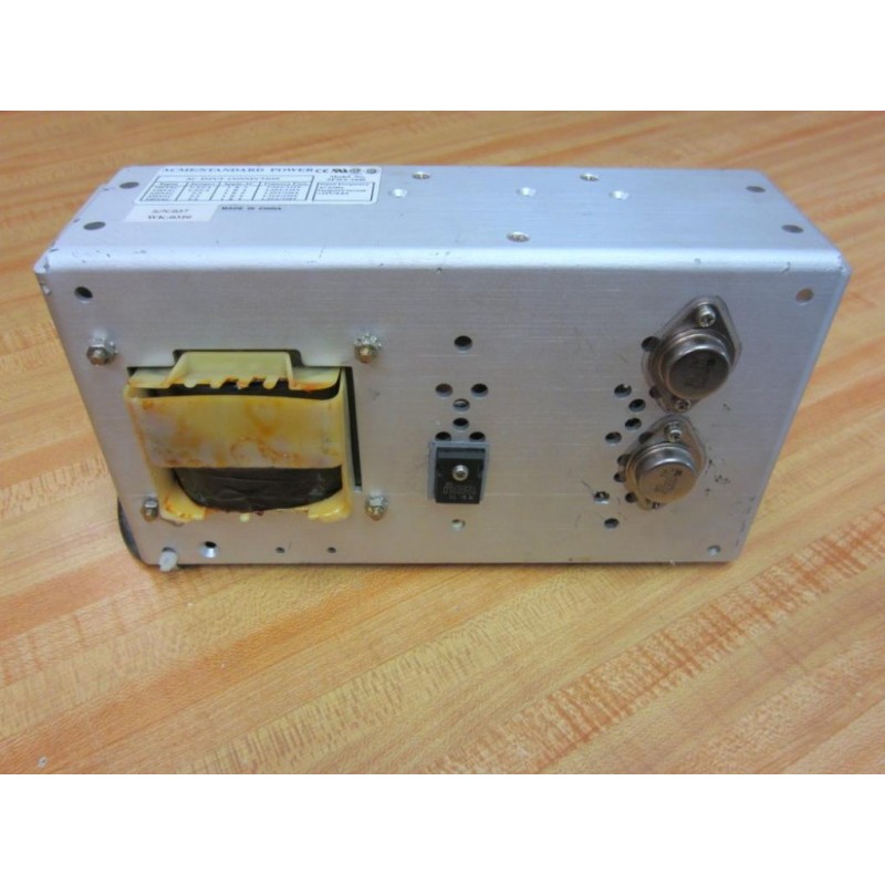 Details about   ACME/STANDARD POWER SPWS-2448 LEVEL 3 POWER SUPPLY UNIT USED FREE SHIPPING 