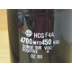 Hitachi HCG F4A Capacitor HCGF4A 4700MFD 450VDC - Used