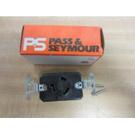Pass & Seymour L820-R Single Receptacle 20A L820R (Pack of 5)