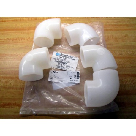 Georg Fischer 63 PVDF PN16 Elbow Fitting 735 100 111 (Pack of 5)