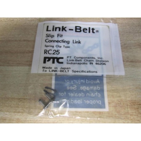 Link-Belt RC 25 Slip Fit Connecting Link RC25