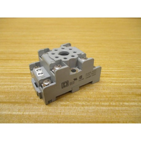 Square D 8501-NR52 Relay Socket 8501NR52 (Pack of 7) - Used