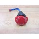 Omron A165E-S-03U E-Stop Switch A05B-2301-D002 Chipped Button Top - Used