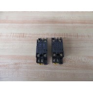 Omron PTF08A Relay Socket (Pack of 2) - New No Box