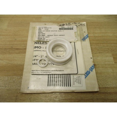 Neles Jamesbury RKA5TT Ball Valve Repair Kit