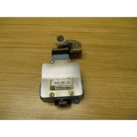 Telemecanique XC2-MC 21 Limit Switch XC2MC21 - Used