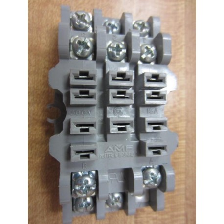 Potter & Brumfield 27E121 AMF Relay Socket (Pack of 6) - Used