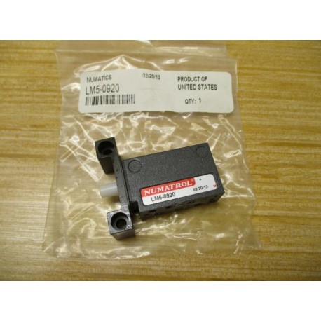 Numatics Numatrol LM5-0920 Limit Valve LM50920