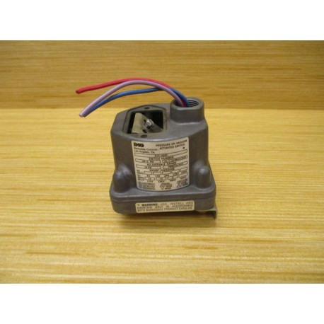 IMO Barksdale D1H-A3SS Pressure or Vacuum Actuated Switch D1HA3SS - Used