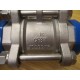 FNW FNW310ASWG 1" Ball Valve - New No Box