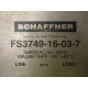 Schaffner FS3749-16-03-7 Line Filter FS374916037 - Used