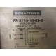 Schaffner FS 3749-16-03-6 Line Filter FS374916036 - Used