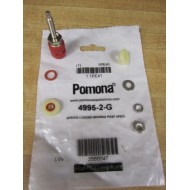 Pomona 4995-2-G Spring Loaded Binding Post (Pack of 2)