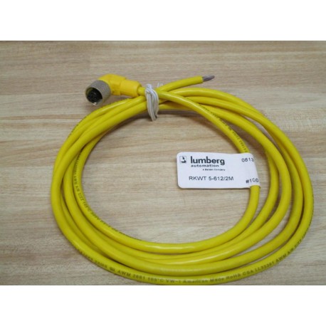 Lumberg RKWT 5-6122M Cordset RKWT56122M (Pack of 2) - New No Box