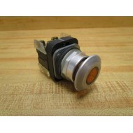 Allen Bradley 800T-FXQL24RD4 PushPull Operator 800TFXQL24RD4 Amber - Used