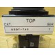 Allen Bradley 800T-T4S Toggle Switch 800TT4S Ser. T