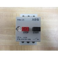 AEG 910-201-208 4-6.3A Starter MBS25 910-201-208-000 - New No Box