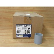 Topaz 1014 1-14" PVC Coupling (Pack of 30)