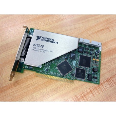 National Instruments PCI-6034E Multifunction IO Card 6034E - Used