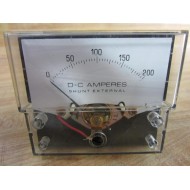 Yokogawa 255224GBRL8JAP D-C Amperes Shunt External Meter - Used