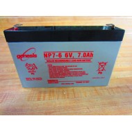 Enersys NP7-6 Sealed Rechargeable Lead-Acid Battery 6V 7Ah - Used
