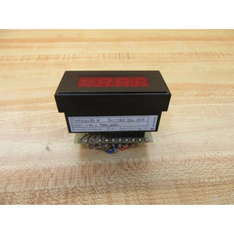 Neuberger Fdi 75R Display Fdi75R - Used