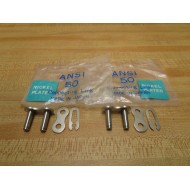 HKK Chain A2618 Connecting Link 50-R (Pack of 2)