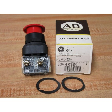 Allen Bradley 800H-FRXT6D4 Push Button 800HFRXT6D4