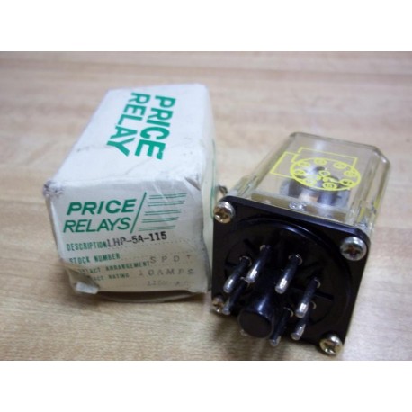Price Electric LHP-5A-115 Relay Series L