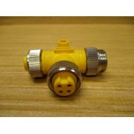 Turck RSM-2RKM-40 Molded T Connector U0410 - New No Box